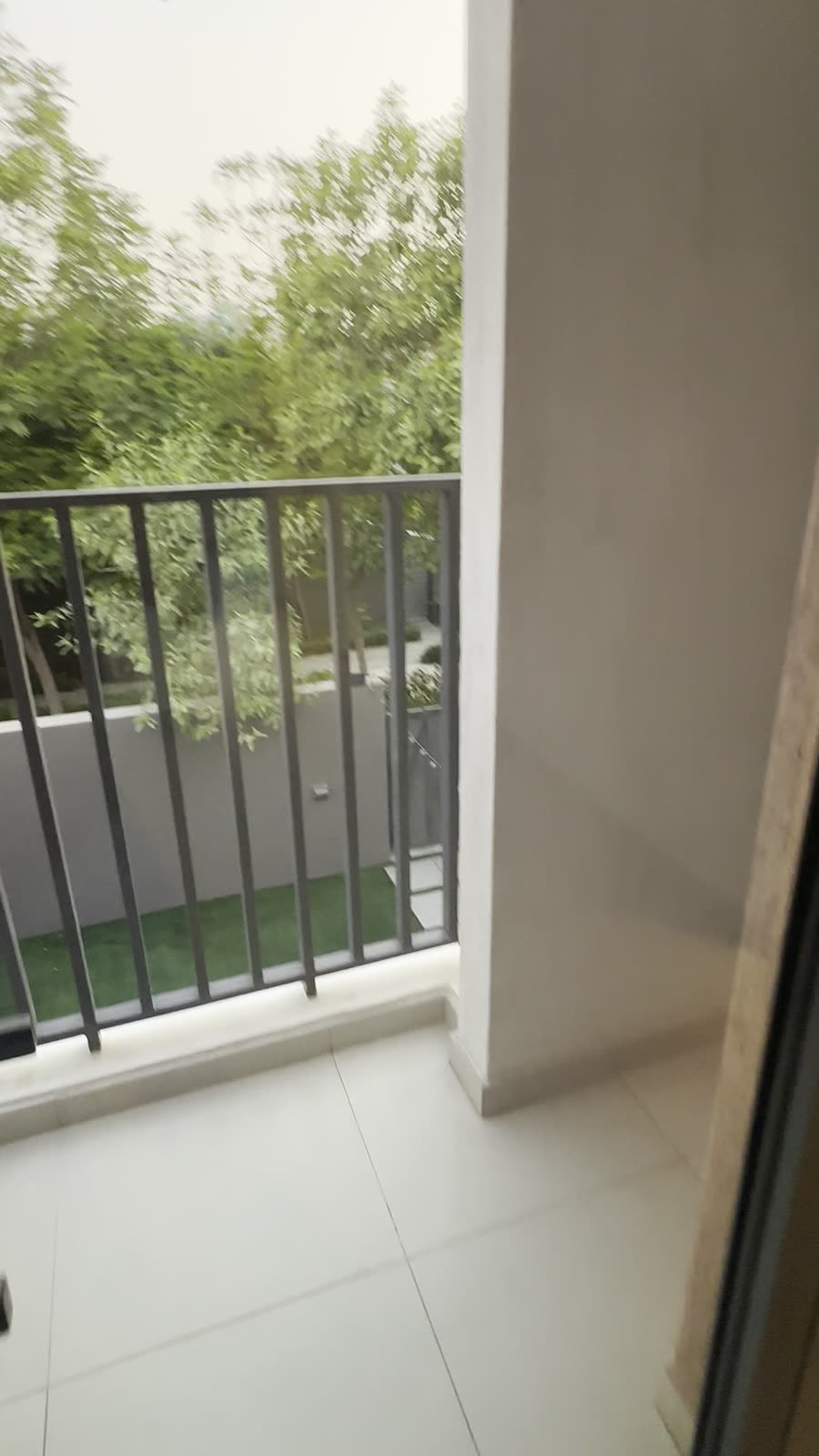 Frisch gereinigte, leere Wohnung vor dem Einzug